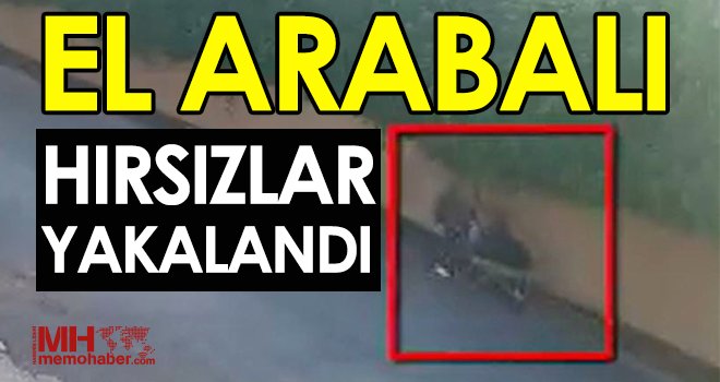 El arabalı hırsızlar yakalandı
