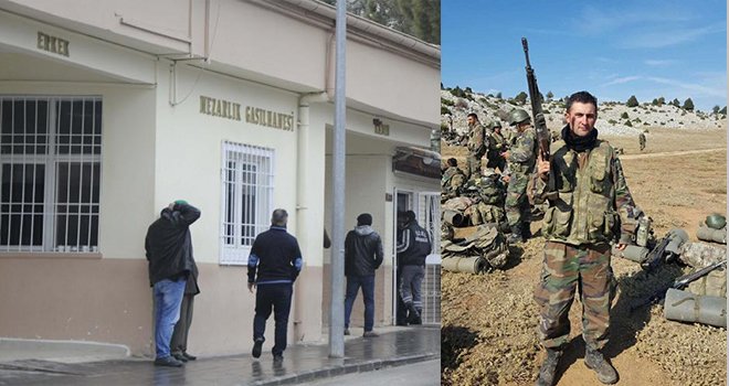 El Bab şehidi uzman çavuşun otopsi işlemi tamamlandı