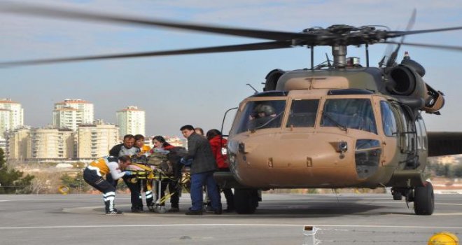 Yaralı 4 asker Gaziantep'e getirildi, şehidin kimliği belli oldu
