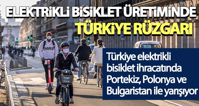 Elektrikli bisiklet üretiminde Türkiye rüzgarı