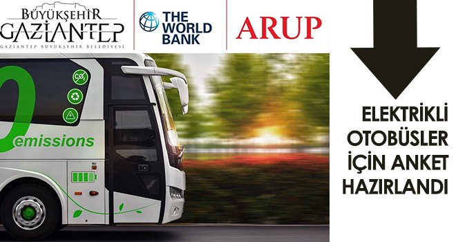 Elektrikli otobüsler için anket hazırlandı