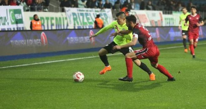 ELVEDA 1. LİG..! Çaykur Rizespor - Gaziantepspor: 5-1
