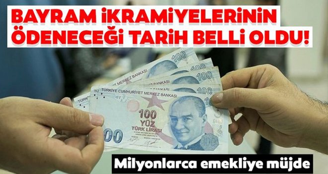 Emeklilere Kurban Bayramı ikramiyesinin ödeneceği tarih belli oldu!
