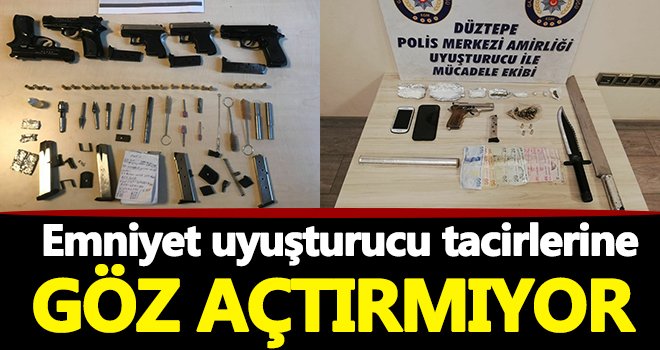 Emniyet uyuşturucu tacirlerine göz açtırmıyor: 49 gözaltı
