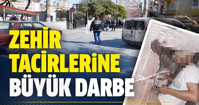 Emniyetten büyük uyuşturucu operasyonu!