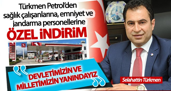 En anlamlı indirim Türkmen Petrolde