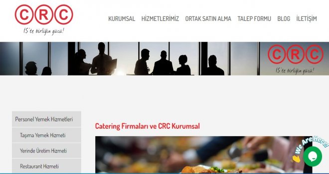 En İyi Catering Firmaları İçin CRC Kurumsal 