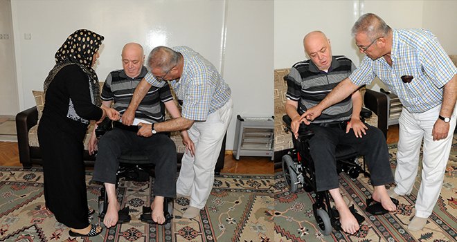 ENGELLİ VATANDAŞI SEVİNDİRDİ