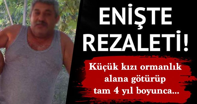 Enişte rezaleti! Okulda dolaşınca iğrenç olay deşifre oldu