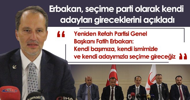 Erbakan: Biri HDP’ye bakanlık veriyor, öteki hayır olmaz diyor