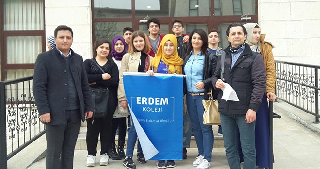 Erdem Koleji Lise Öğrencileri Meslek Stajında 