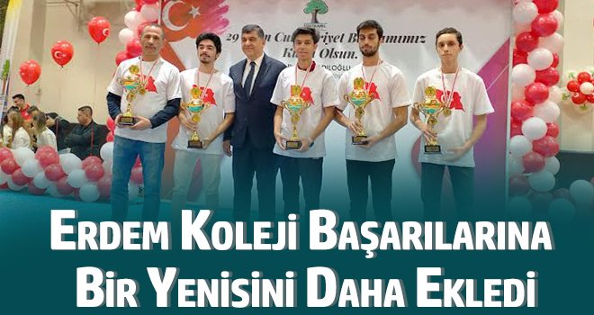 Erdem Koleji öğrencilerinden büyük başarı