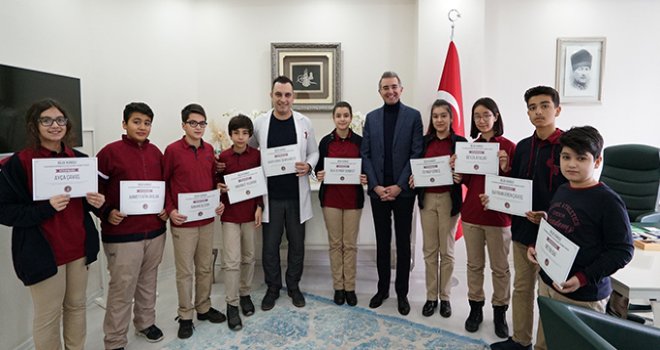 Erdem Koleji'ne ''Bilge Kunduz'' sertifikası