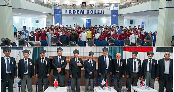 Erdem Kolejine Gaziler Konuk Oldu