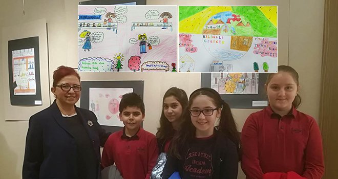 Erdemli Koleji öğrencilerine 'Bilinçli Tüketim' ödülü