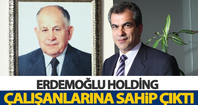 Erdemoğlu Holding'ten 3 milyon lira destek