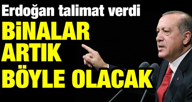 Erdoğan talimatı verdi! Şehirlerde yeni dönem