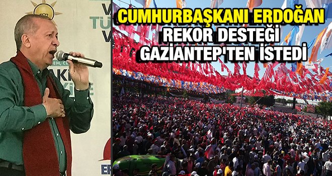 Erdoğan'dan 'Rekor İstek'