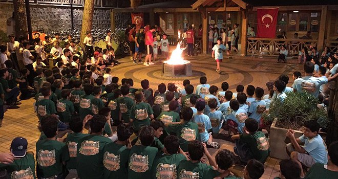 Erikçe Macera parkında çocuklar hayat buluyor