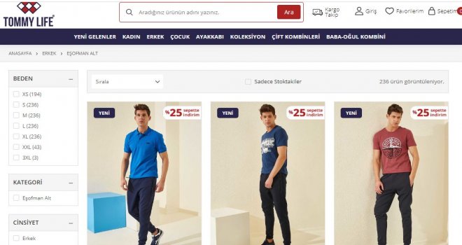 Erkek Eşofman Altı Modelleri