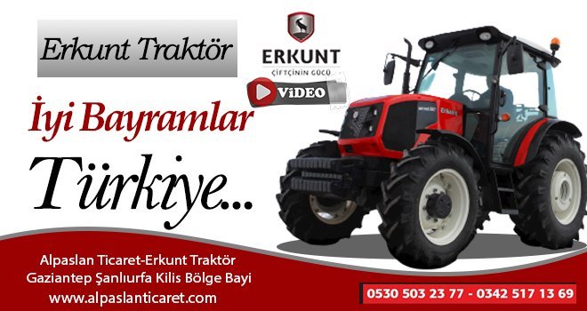 Erkunt Traktör'den Kurban Bayramı Mesajı