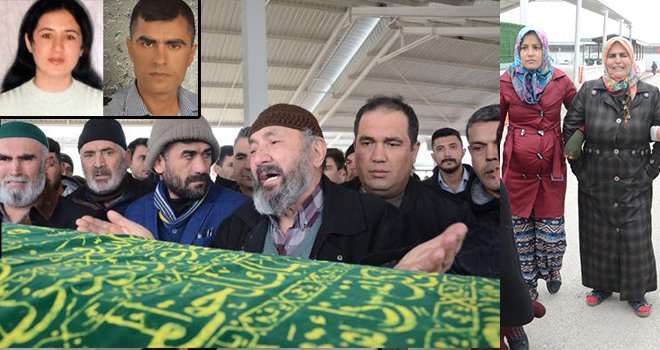 Eşi tarafından işkence edilen kadının cenazesi toprağa verildi 