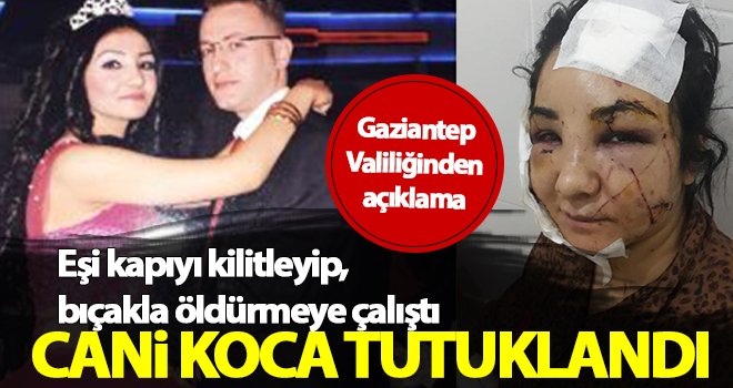 Eşine 1 saat boyunca işkence yapan cani koca tutuklandı