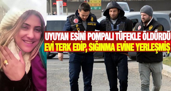 Eşini uyurken öldüren sanığa ağırlaştırılmış müebbet istemi