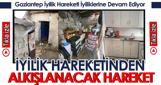 Eşinin hatırası olan evi baştan sona yenilediler
