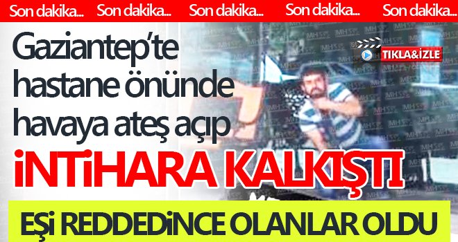 Eşiyle barışmaya gitti, reddedilince intihara kalkıştı
