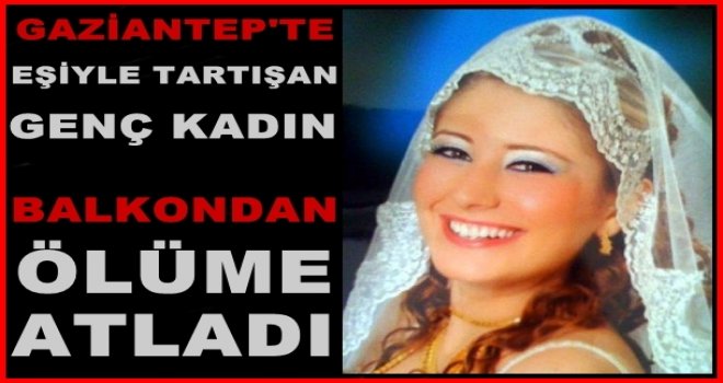 Eşiyle tartıştı, balkondan atladı, alt balkona düştü, kalktı...