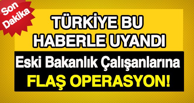 Eski maliye personeli 82 kişiye gözaltı kararı