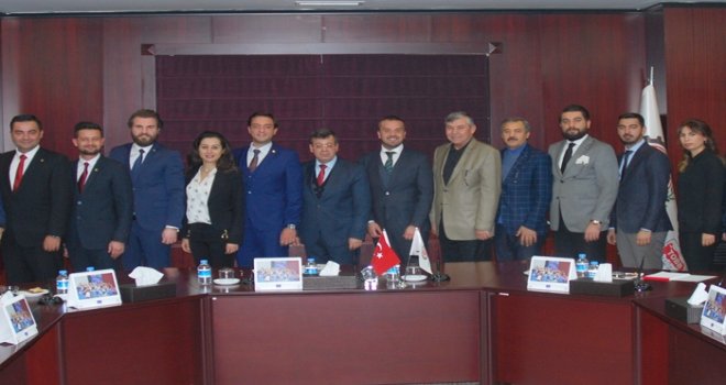 Eskişehirli genç işadamları GTO’yu ziyaret etti