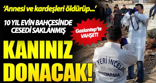 Ev satılınca cesedi yerinden çıkartıp boş bir araziye gömdüler!