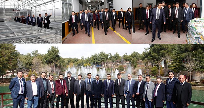 Fadıloğlu, AK Parti teşkilatı ile projeleri gezdi 