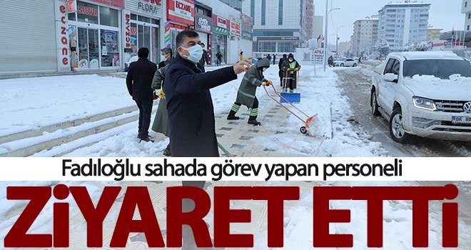 Fadıloğlu: Geceden tuzlama çalışması başlattık