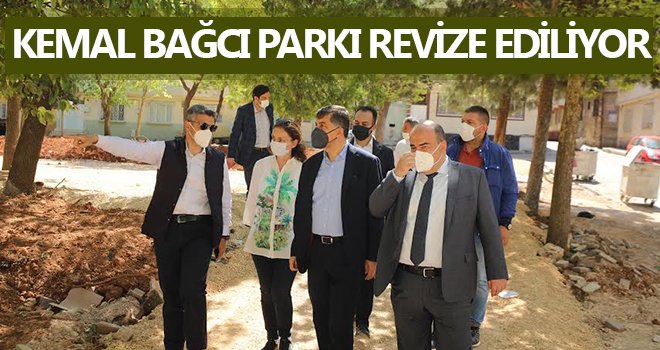 Fadıloğlu, Kemal Bağcı parkında yapılan çalışmaları inceledi