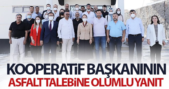 Fadıloğlu, kooperatif ziyareti gerçekleştirdi