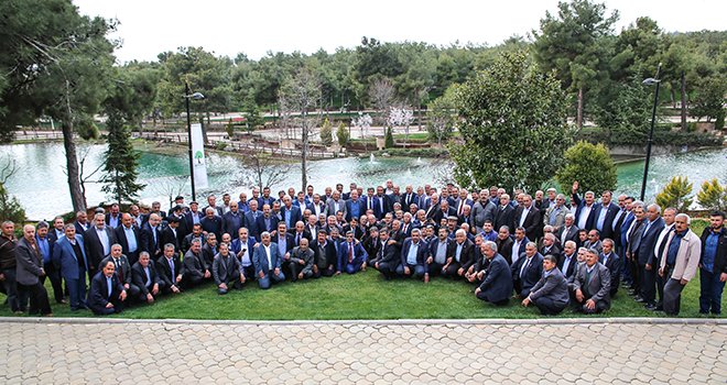 Fadıloğlu, muhtarlarla bir araya geldi 