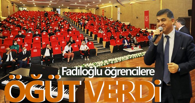 Fadıloğlu öğrencileriyle bir araya geldi