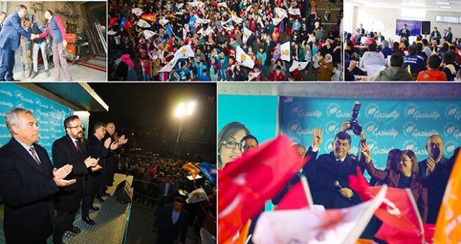 Fadıloğlu; tüm günü halkla geçiriyor 