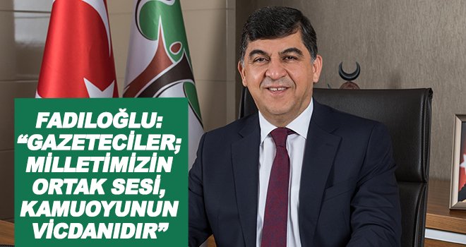 Fadıloğlu'ndan 10 Ocak mesajı