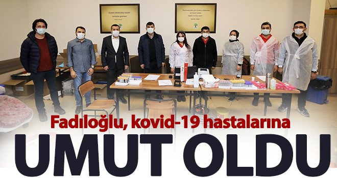 Fadıloğlu'ndan acil kan bağışı çağrısı