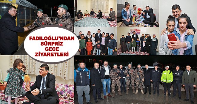 Fadıloğlu'ndan anlamlı ziyaretler!