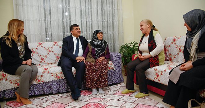 Fadıloğlu'nun vefa ziyareti yüz güldürdü