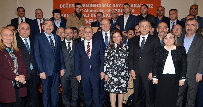 Fakıbaba hemşeriyle buluştu 