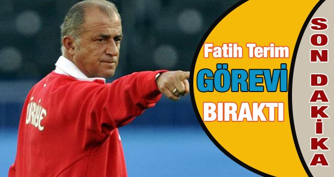Fatih Terim Milli Takım'ı bıraktı!..