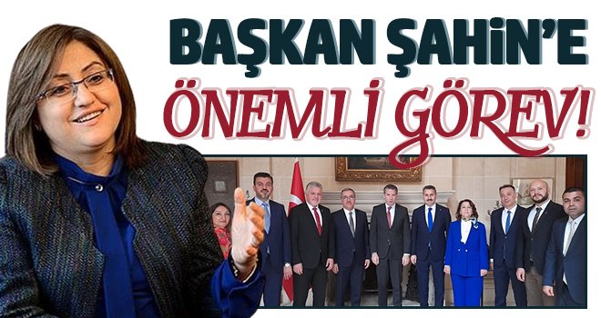 Fatma Şahin, Başkan Yardımcısı oldu