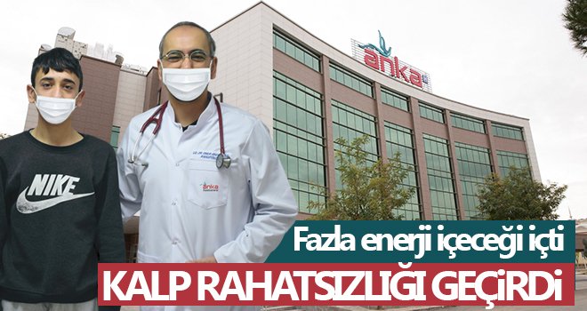 Fazla enerji içeceği içti kalp rahatsızlığı geçirdi