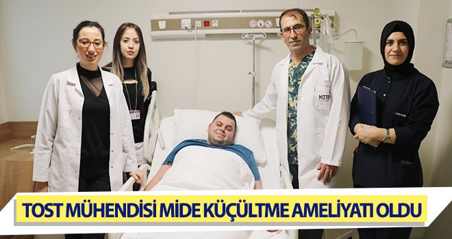 Fenomen tostçu HATEM'de fazla kilolarından kurtuldu